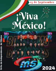 15 septiembre banda ms ciudad de mexico